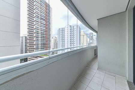 Varanda de apartamento à venda com 1 quarto, 37m² em Cidade Monções, São Paulo