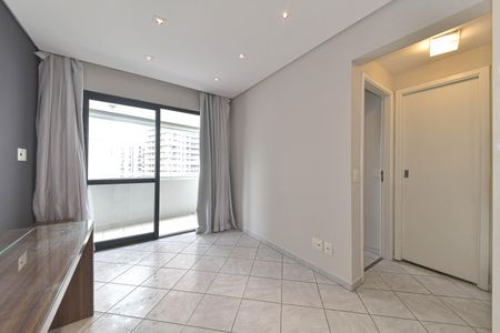 Sala de apartamento à venda com 1 quarto, 37m² em Cidade Monções, São Paulo