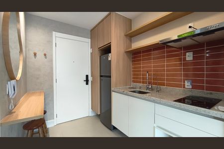 Studio para alugar com 25m², 1 quarto e sem vagaCozinha