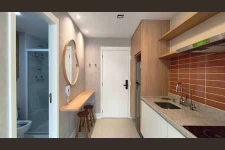 Studio para alugar com 25m², 1 quarto e sem vagaCozinha