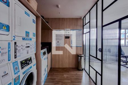 Studio para alugar com 25m², 1 quarto e sem vagaLavanderia