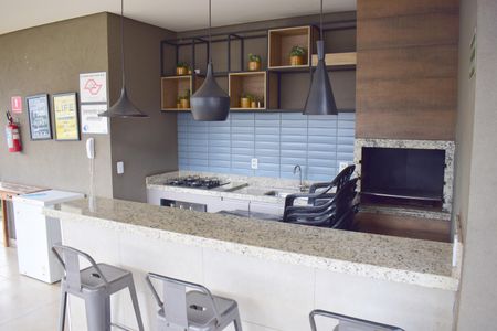 Apartamento para alugar com 43m², 2 quartos e 1 vagaÁrea comum - Churrasqueira