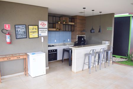Apartamento para alugar com 43m², 2 quartos e 1 vagaÁrea comum - Churrasqueira
