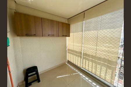 Varanda da Sala de apartamento à venda com 2 quartos, 62m² em Vila Augusta, Guarulhos