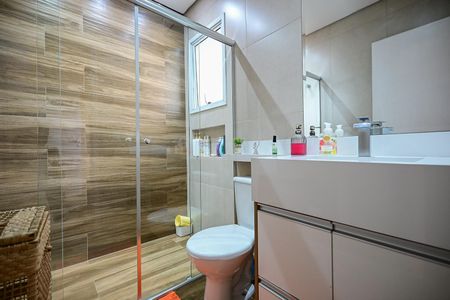 Casa de condomínio à venda com 158m², 4 quartos e 2 vagasBanheiro Suíte 2