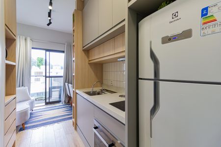 Studio à venda com 32m², 1 quarto e sem vaga Studio à venda com 32m², 1 quarto e sem vagaCozinha