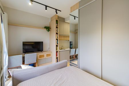 Studio à venda com 32m², 1 quarto e sem vaga