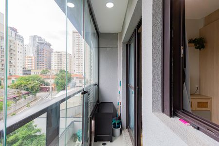 Studio à venda com 32m², 1 quarto e sem vaga Studio à venda com 32m², 1 quarto e sem vagaVaranda da Sala