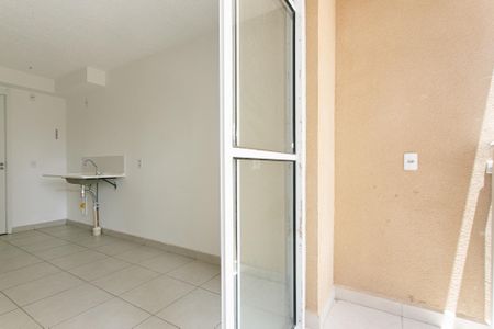 Varanda da Sala de apartamento para alugar com 1 quarto, 27m² em Guaiauna, São Paulo