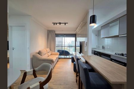 Sala de apartamento para alugar com 1 quarto, 42m² em Planalto Paulista, São Paulo