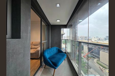 Apartamento para alugar com 42m², 1 quarto e 1 vagaVaranda