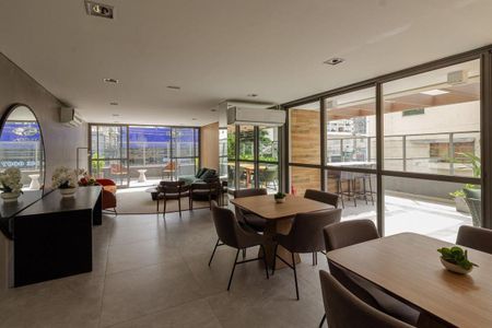 Apartamento para alugar com 42m², 1 quarto e 1 vagaÁrea comum - Salão de festas