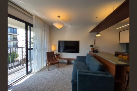 Foto 05 de apartamento à venda com 1 quarto, 39m² em Vila Madalena, São Paulo