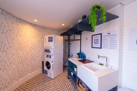 Apartamento à venda com 45m², 1 quarto e 1 vaga Apartamento à venda com 45m², 1 quarto e 1 vagaLavanderia