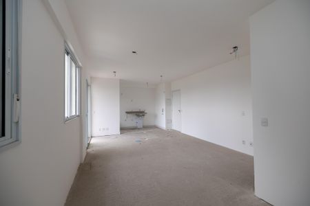 Apartamento à venda com 45m², 1 quarto e 1 vaga Apartamento à venda com 45m², 1 quarto e 1 vagaSala_Cozinha_Suite