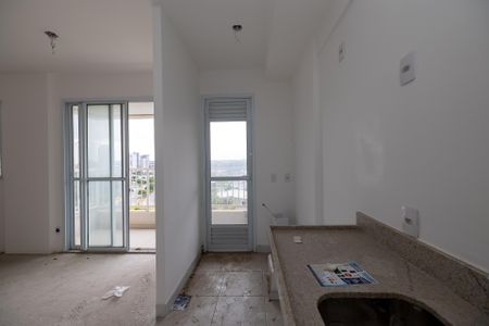 Apartamento à venda com 45m², 1 quarto e 1 vaga Apartamento à venda com 45m², 1 quarto e 1 vagaSala_Cozinha_Suite
