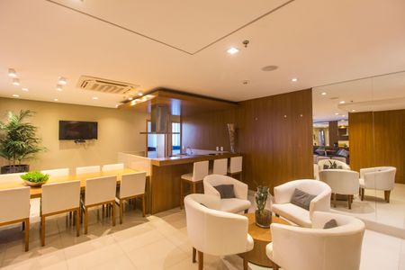 Apartamento à venda com 58m², 2 quartos e 1 vagaÁrea comum - Salão de festas