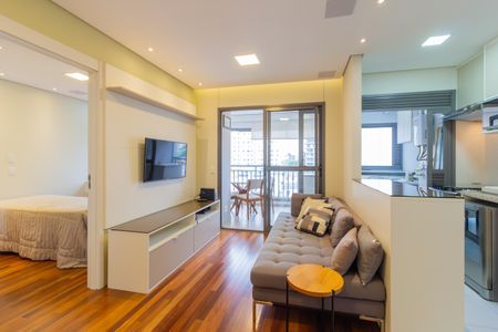 Sala de apartamento para alugar com 1 quarto, 47m² em Vila Anglo Brasileira, São Paulo