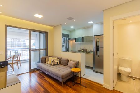 Sala de apartamento para alugar com 1 quarto, 47m² em Vila Anglo Brasileira, São Paulo