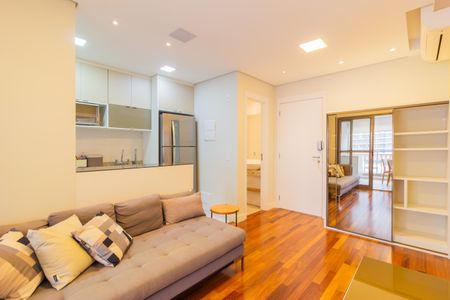Sala de apartamento para alugar com 1 quarto, 47m² em Vila Anglo Brasileira, São Paulo