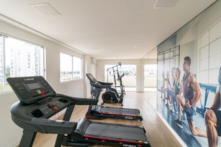 Apartamento para alugar com 55m², 2 quartos e 2 vagas Apartamento para alugar com 55m², 2 quartos e 2 vagasÁrea comum - Academia