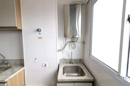 Apartamento para alugar com 55m², 2 quartos e 2 vagas Apartamento para alugar com 55m², 2 quartos e 2 vagasCozinha e Área de Serviço