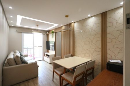 Sala de apartamento para alugar com 2 quartos, 55m² em Centro, Diadema