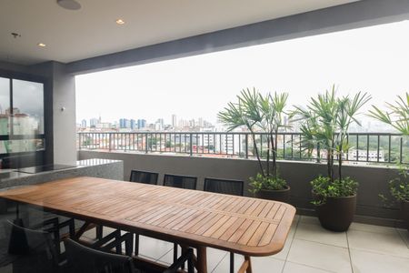 Apartamento para alugar com 26m², 1 quarto e sem vagaÁrea Comum - Churrasqueira 