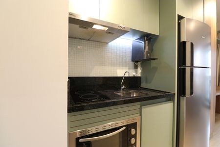 Studio para alugar com 25m², 1 quarto e sem vagaCozinha