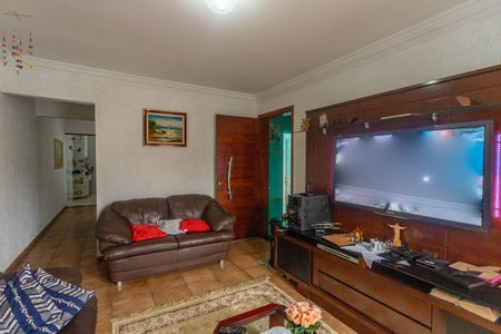 Sala  de casa à venda com 3 quartos, 130m² em Balneário São Francisco, Diadema