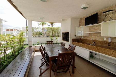 Apartamento para alugar com 46m², 1 quarto e 1 vagaChurrasqueira