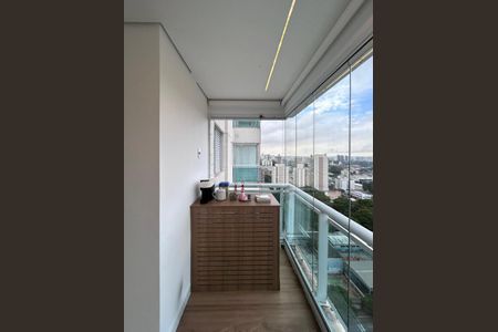 Varanda de apartamento para alugar com 1 quarto, 46m² em Jardim Santo Amaro, São Paulo