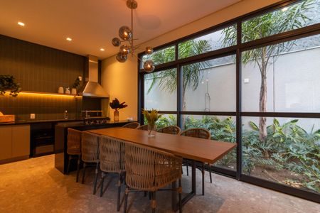 Apartamento para alugar com 27m², 1 quarto e sem vagaÁrea gourmet