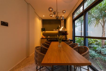 Apartamento para alugar com 27m², 1 quarto e sem vagaÁrea gourmet