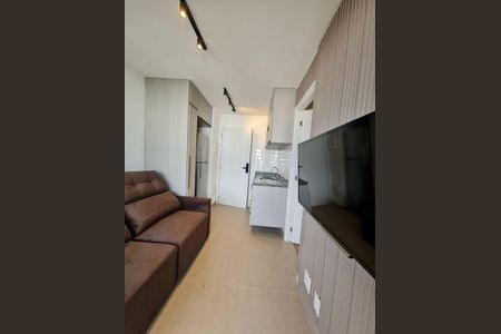 Sala de apartamento para alugar com 1 quarto, 27m² em Vila Olímpia, São Paulo