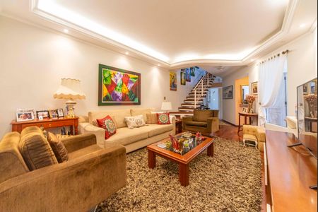 Sala de casa à venda com 3 quartos, 181m² em Vila Scarpelli , Santo André