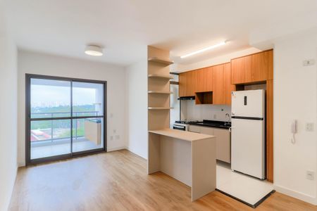 Sala de apartamento para alugar com 2 quartos, 66m² em Santo Amaro, São Paulo