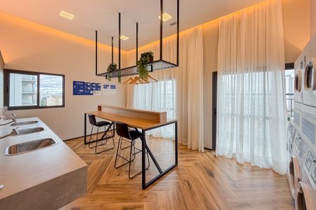 Studio para alugar com 35m², 1 quarto e sem vaga Studio para alugar com 35m², 1 quarto e sem vagaLavanderia