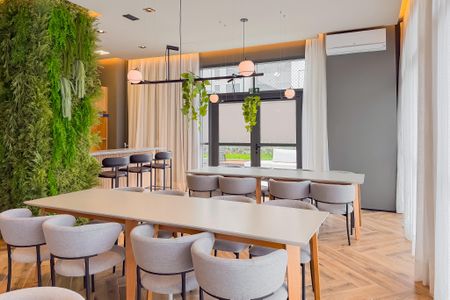 Studio para alugar com 35m², 1 quarto e sem vaga Studio para alugar com 35m², 1 quarto e sem vagaSalão de Festas