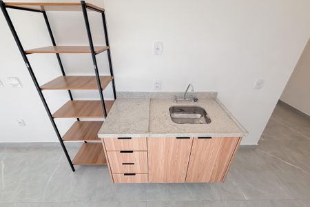 Studio para alugar com 35m², 1 quarto e sem vaga Studio para alugar com 35m², 1 quarto e sem vagaCozinha
