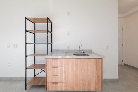Studio para alugar com 35m², 1 quarto e sem vaga Studio para alugar com 35m², 1 quarto e sem vagaCozinha