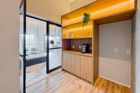Studio para alugar com 35m², 1 quarto e sem vaga Studio para alugar com 35m², 1 quarto e sem vagaCoworking
