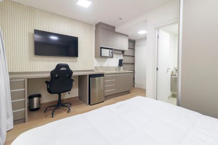 Studio de kitnet/studio para alugar com 1 quarto, 30m² em Jardim das Acacias, São Paulo