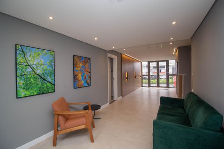 Apartamento para alugar com 30m², 1 quarto e sem vagaHall social