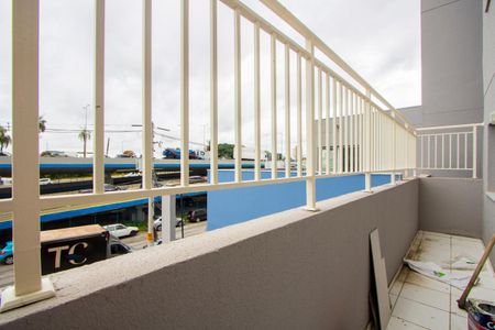 Varanda da sala de apartamento para alugar com 2 quartos, 45m² em Jardim, Santo André