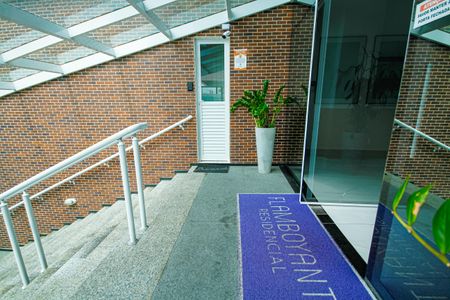 Apartamento para alugar com 50m², 1 quarto e 1 vagaFachada e portaria