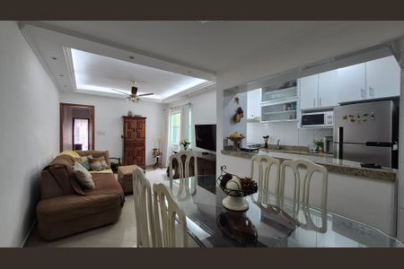 Sala de apartamento à venda com 3 quartos, 156m² em Vila Camilópolis, Santo André