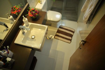 Apartamento para alugar com 123m², 3 quartos e 2 vagasBanheiro social 