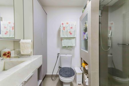 Studio para alugar com 30m², 1 quarto e sem vaga Studio para alugar com 30m², 1 quarto e sem vagaBanheiro