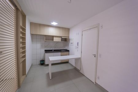 Sala/Cozinha de apartamento para alugar com 1 quarto, 26m² em Vila Ré, São Paulo